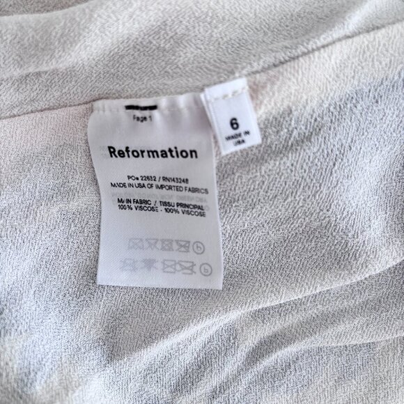 Reformation Fulton Midi Dress in Jasper Print - Picture 11 of 11